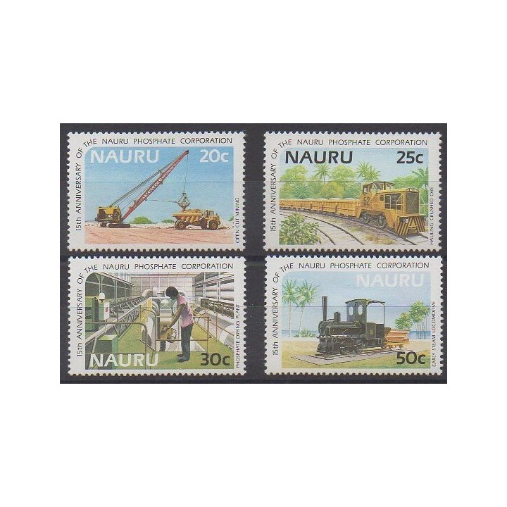Buy this set of stamps of Nauru of the year 1985 (Nb 305/308).