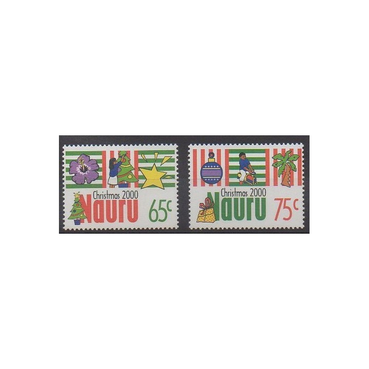 Acheter cette série de timbres de Nauru de l'année 2000 (No 470/471).