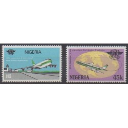 Nigeria - 1984 - Nb 457A/457B - Planes