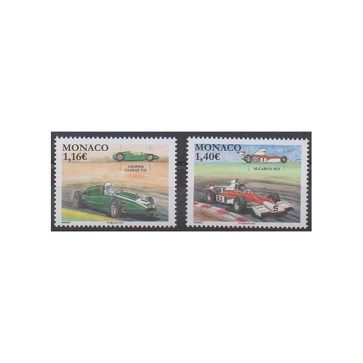 Buy this stamp of Monaco of the year 2020 (Cooper McLaren).