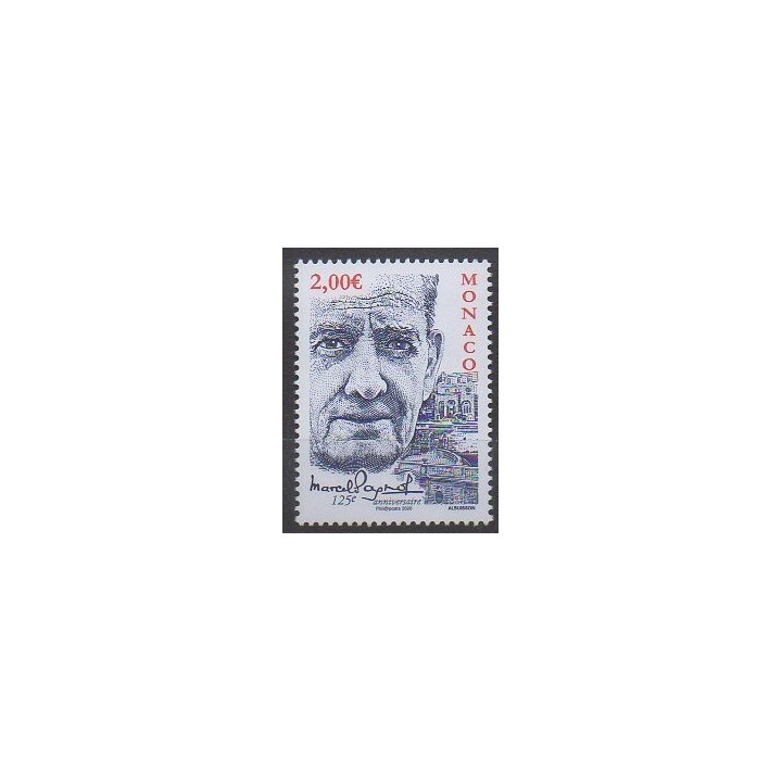 Buy this stamp of Monaco of the year 2020 (Marcel Pagnol).