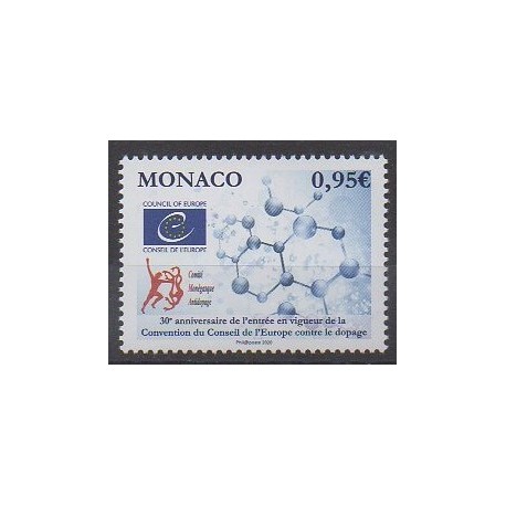 Monaco - 2020 - No 3225 - Santé ou Croix-Rouge
