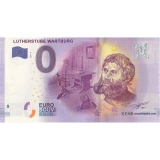 Euro banknote memory - 2016 - Lutherstube Wartburg - (Thuringe)