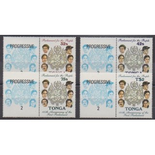 Buy this set of stamps of Tonga of the year 1987 (Nb 677/680).