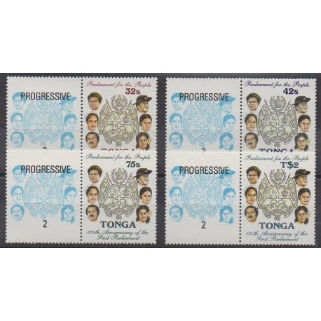 Tonga - 1987 - Nb 677/680