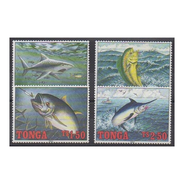 Buy this set of stamps of Tonga of the year 1994 (Nb 968/971).
