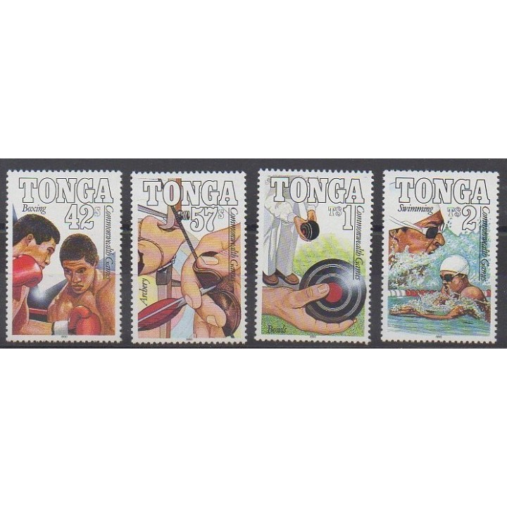 Buy this set of stamps of Tonga of the year 1990 (Nb 760/763).