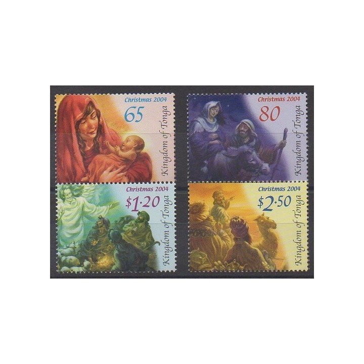 Buy this set of stamps of Tonga of the year 2004 (Nb 1239/1242).