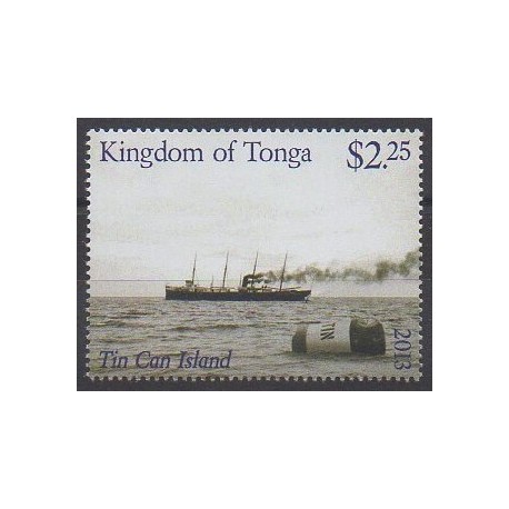 Tonga - 2013 - Nb 1401 - Boats - Postal Service