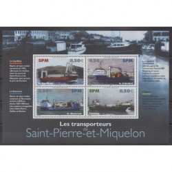 Saint-Pierre et Miquelon - Blocs et feuillets - 2004 - No BF10 - Navigation