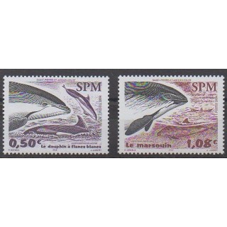 Buy this set of stamps of Saint-Pierre et Miquelon of the year 2004 (Nb 812/813).