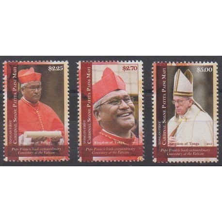 Tonga - 2015 - Nb 1448/1450 - Religion
