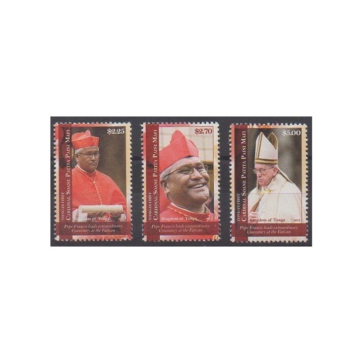 Buy this set of stamps of Tonga of the year 2015 (Nb 1448/1450).