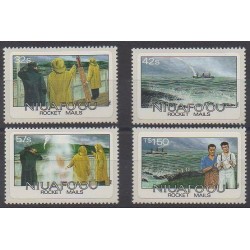 Tonga - Niuafo'ou - 1985 - No 58/61 - Service postal