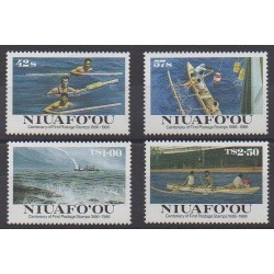 Tonga - Niuafo'ou - 1986 - No 82/85 - Service postal