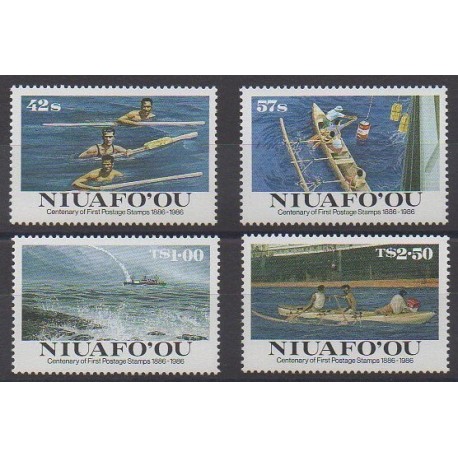 Tonga - Niuafo'ou - 1986 - Nb 82/85 - Postal Service