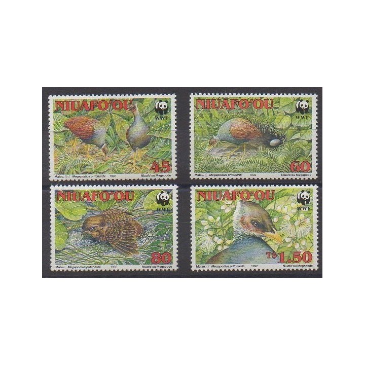 Acheter cette série de timbres de Tonga - Niuafo'ou de l'année 1992 (No 175/178).