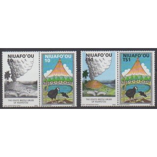 Buy this set of stamps of Tonga - Niuafo'ou of the year 1993 (Nb 198/201).