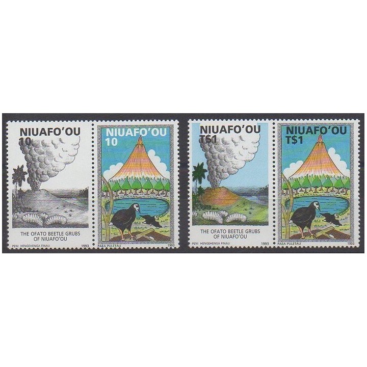 Acheter cette série de timbres de Tonga - Niuafo'ou de l'année 1993 (No 198/201).
