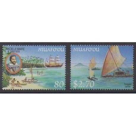 Tonga - Niuafo'ou - 1999 - Nb 275/276 - Boats