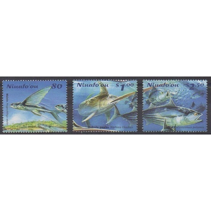 Buy this set of stamps of Tonga - Niuafo'ou of the year 2001 (Nb 285/287).