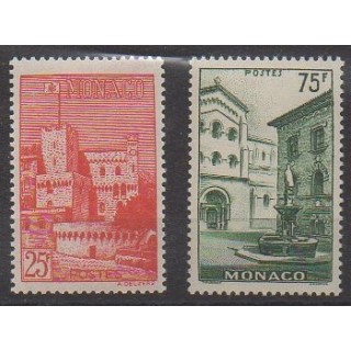 Buy this set of stamps of Monaco of the year 1954 (Nb 397/398).
