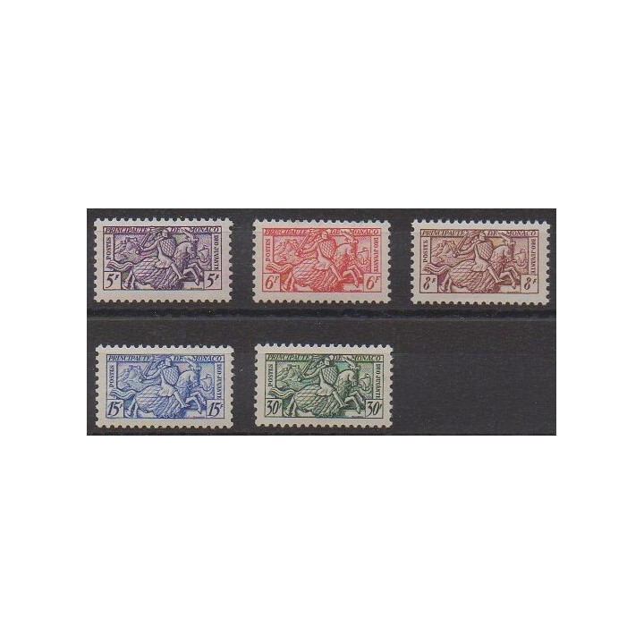 Buy this set of stamps of Monaco of the year 1955 (Nb 415/419).