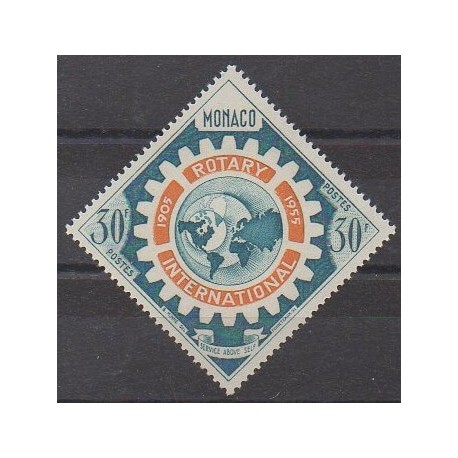 Monaco - 1955 - No 440 - Rotary ou Lions club