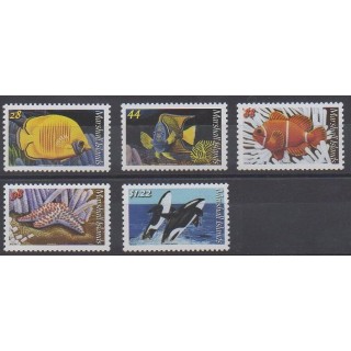 Acheter cette série de timbres de Marshall de l'année 2009 (No 2360/2364).