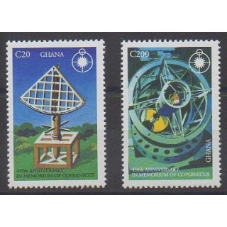 Acheter cette série de timbres du Ghana de l'année 1993 (No 1503/1504).