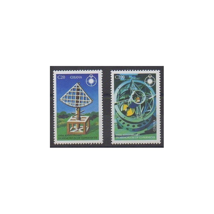 Buy this set of stamps of Ghana of the year 1993 (Nb 1503/1504).