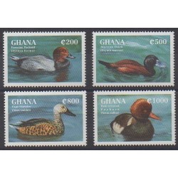 Ghana - 1995 - No 1756/1759 - Oiseaux