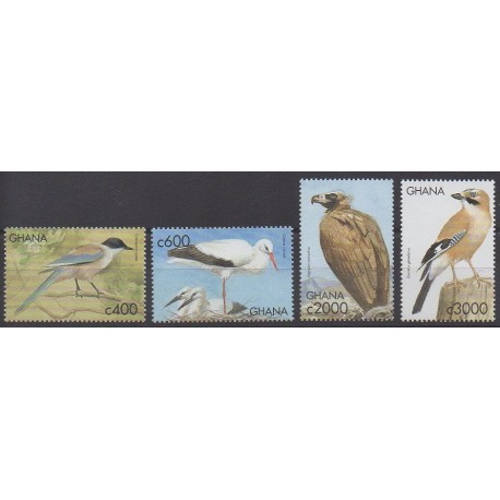 Ghana - 1999 - No 2459/2462 - Oiseaux