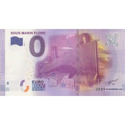 Euro banknote memory - 56 - Sous-Marin Flore - 2016-1
