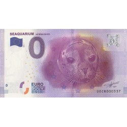 Euro banknote memory - 30 - Seaquarium - 2016-1 - Nb 337