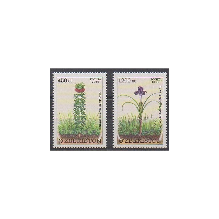 Acheter cette série de timbres d'Ouzbékistan de l'année 2010 (No 747/748).
