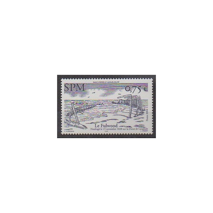 Buy this stamp of Saint-Pierre et Miquelon of the year 2004 (Nb 822).