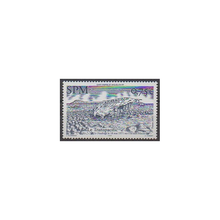 Buy this stamp of Saint-Pierre et Miquelon of the year 2005 (Nb 857).
