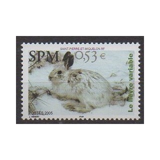 Buy this stamp of Saint-Pierre et Miquelon of the year 2005 (Nb 855).