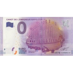 Euro banknote memory - 75 - Canot de l'empereur Napoléon 1er - 2016-1