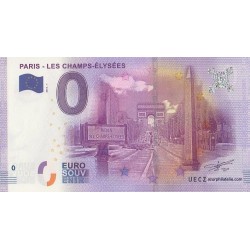 Euro banknote memory - 75 - Paris - Les Champs Elysées - 2016-1