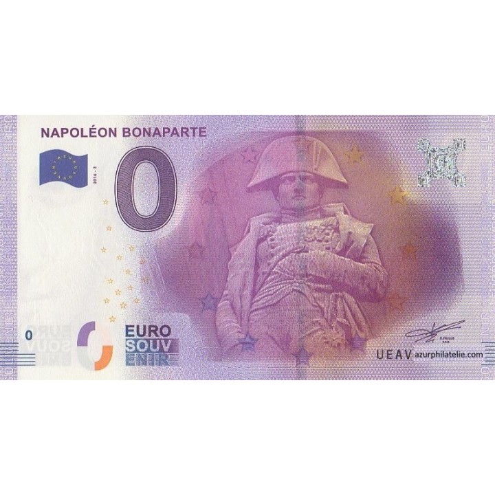 Billet souvenir touristique - 2016-2 - Napoléon Bonaparte - ()