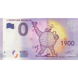Euro banknote memory - 63 - L'aventure Michelin - 1900 - 2016-2