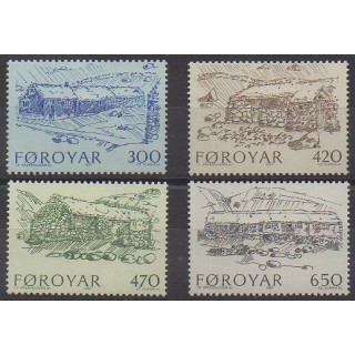Acheter cette série de timbres des îles Féroé de l'année 1987 (No 139/142).