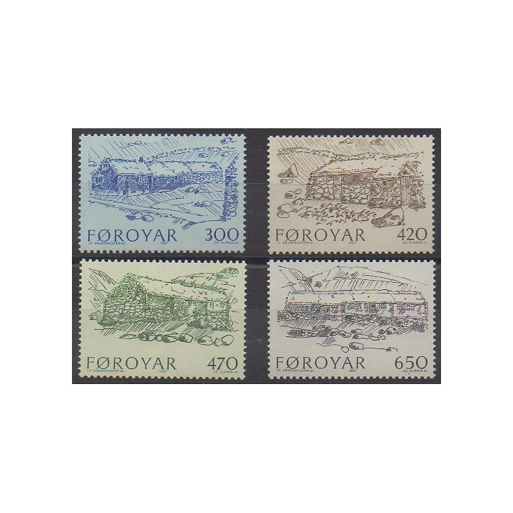 Buy this set of stamps of Faroe Islands of the year 1987 (Nb 139/142).