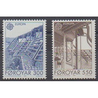 Buy this set of stamps of Faroe Islands of the year 1987 (Nb 143/144).