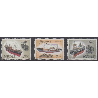 Acheter cette série de timbres des îles Féroé de l'année 1987 (No 145/147).