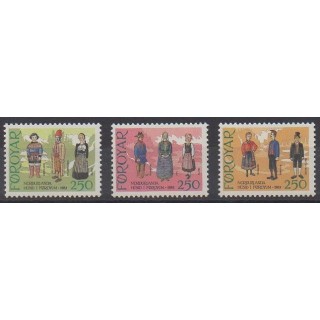 Acheter cette série de timbres des îles Féroé de l'année 1983 (No 84/86).
