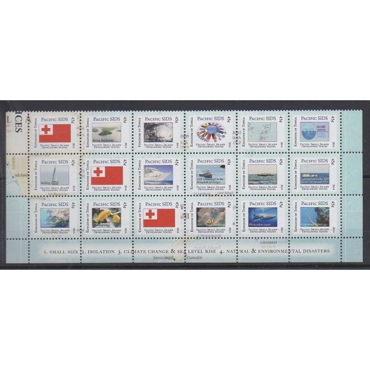 Buy this set of stamps of Tonga of the year 2014 (Nb 1419/1436).