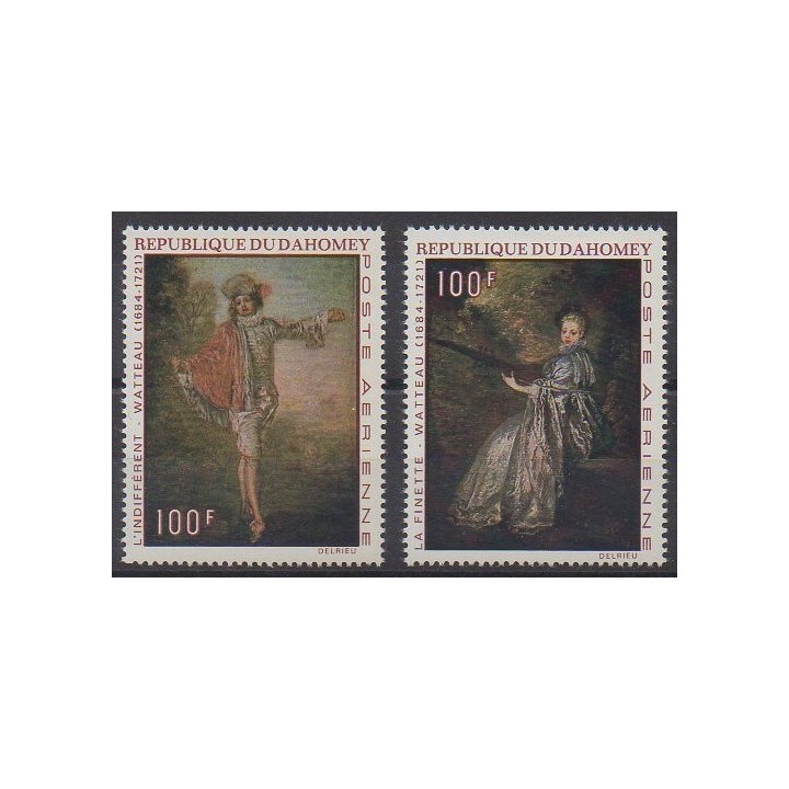 Buy these stamps of Dahomey of the year 1971 (Nb PA141/PA142).